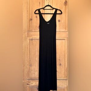 Enza Costa Black maxi dress